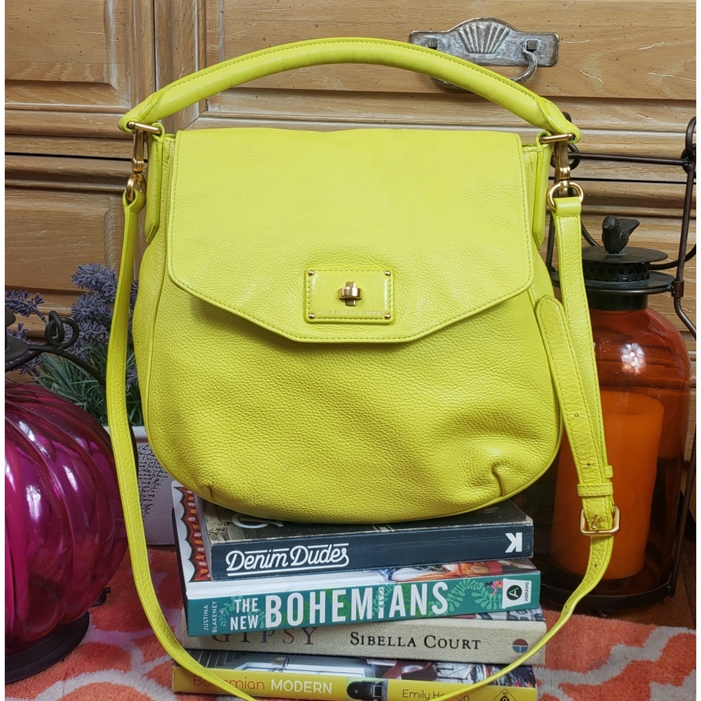 Marc Jacobs Neon Citrus Convertible Crossbody Bag